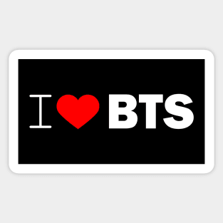 i love BTS, I love Bangtan Boys Sticker